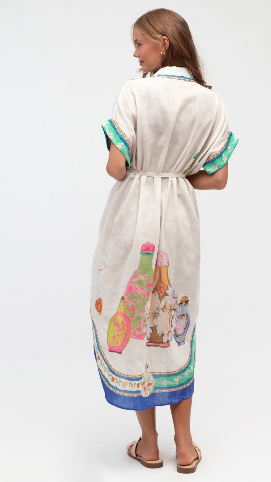 label of love shirt dress Label of Love - Lover Midi Shirt Dress